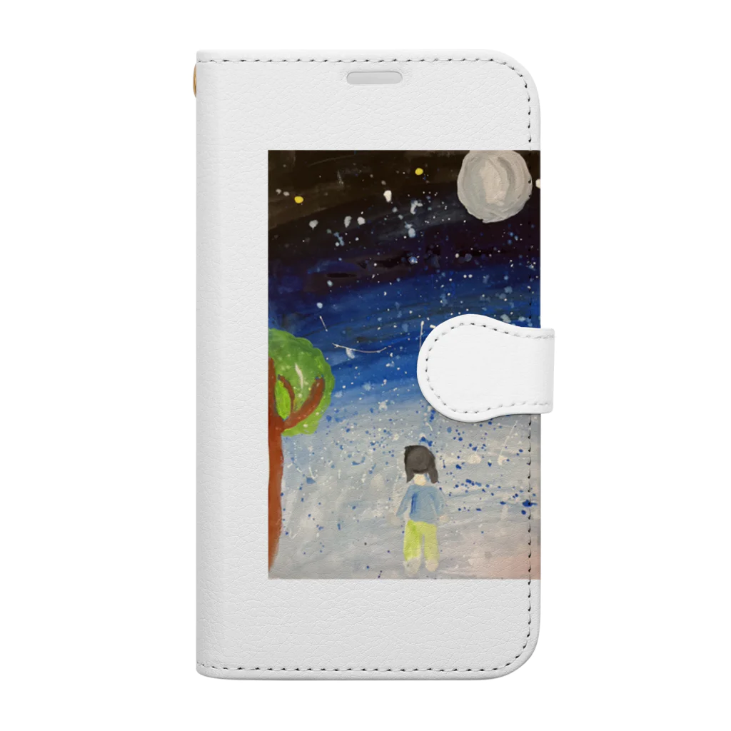 sakuraのヨル Book-Style Smartphone Case
