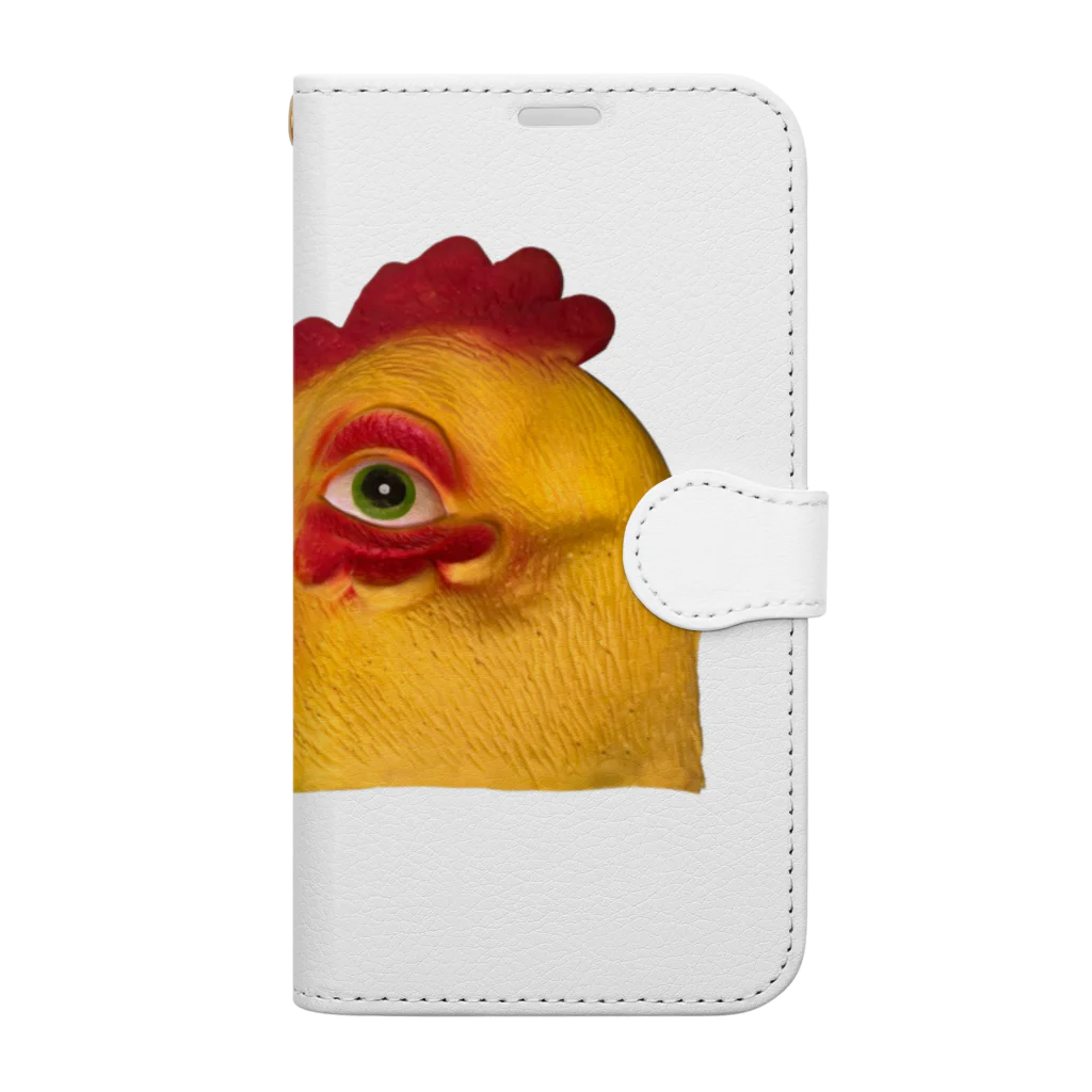 とっしー 噂音トシの鶏 Chikin Book-Style Smartphone Case