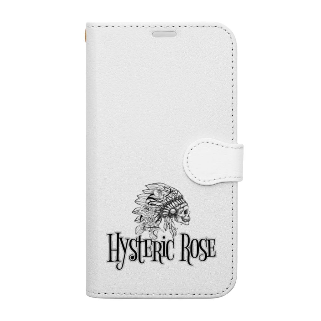 Bounty rose studio アパレルのHysteric rose バンドグッズ 手帳型スマホケース