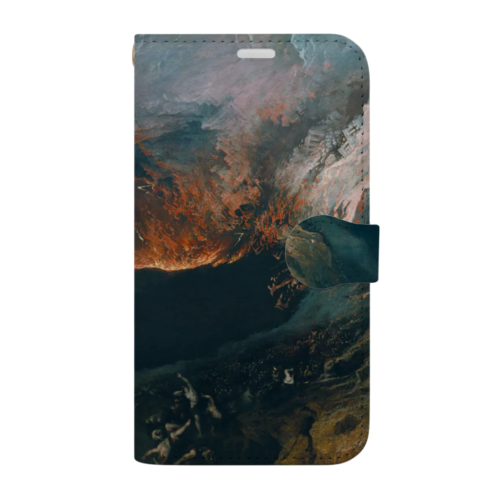 世界美術商店の神の大いなる怒りの日 / The Great Day of His Wrath Book-Style Smartphone Case