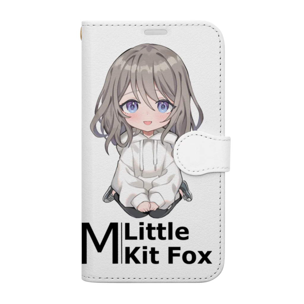 みゆみん@YouTuber ／M|Little Kit Foxのみゆみんスマホケース 手帳型スマホケース