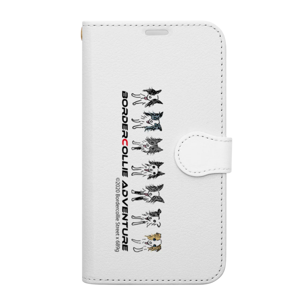 Bordercollie Streetのbca9-8 Book-Style Smartphone Case