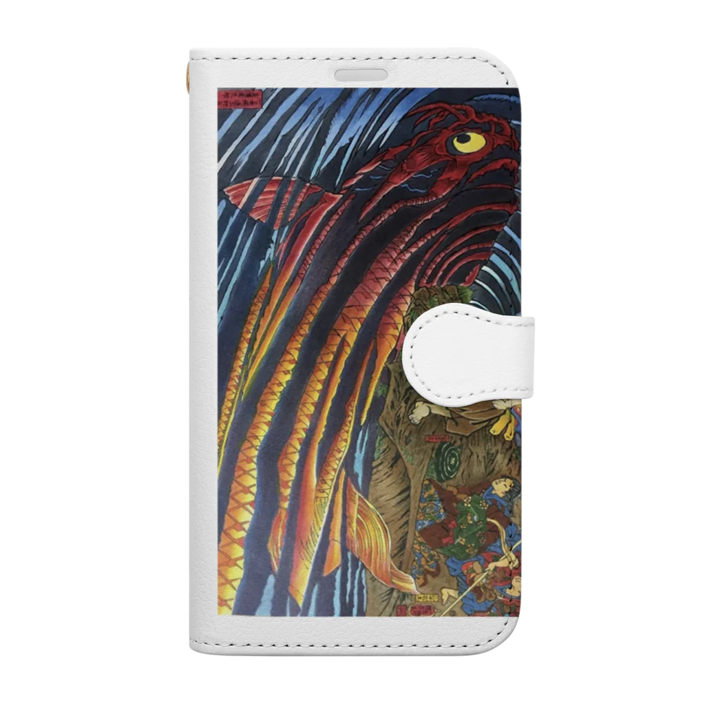 maho8042の鬼若丸ちゃん Book-Style Smartphone Case