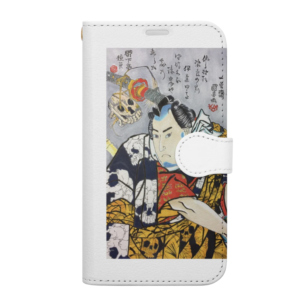 maho8042の悟助ちゃん Book-Style Smartphone Case