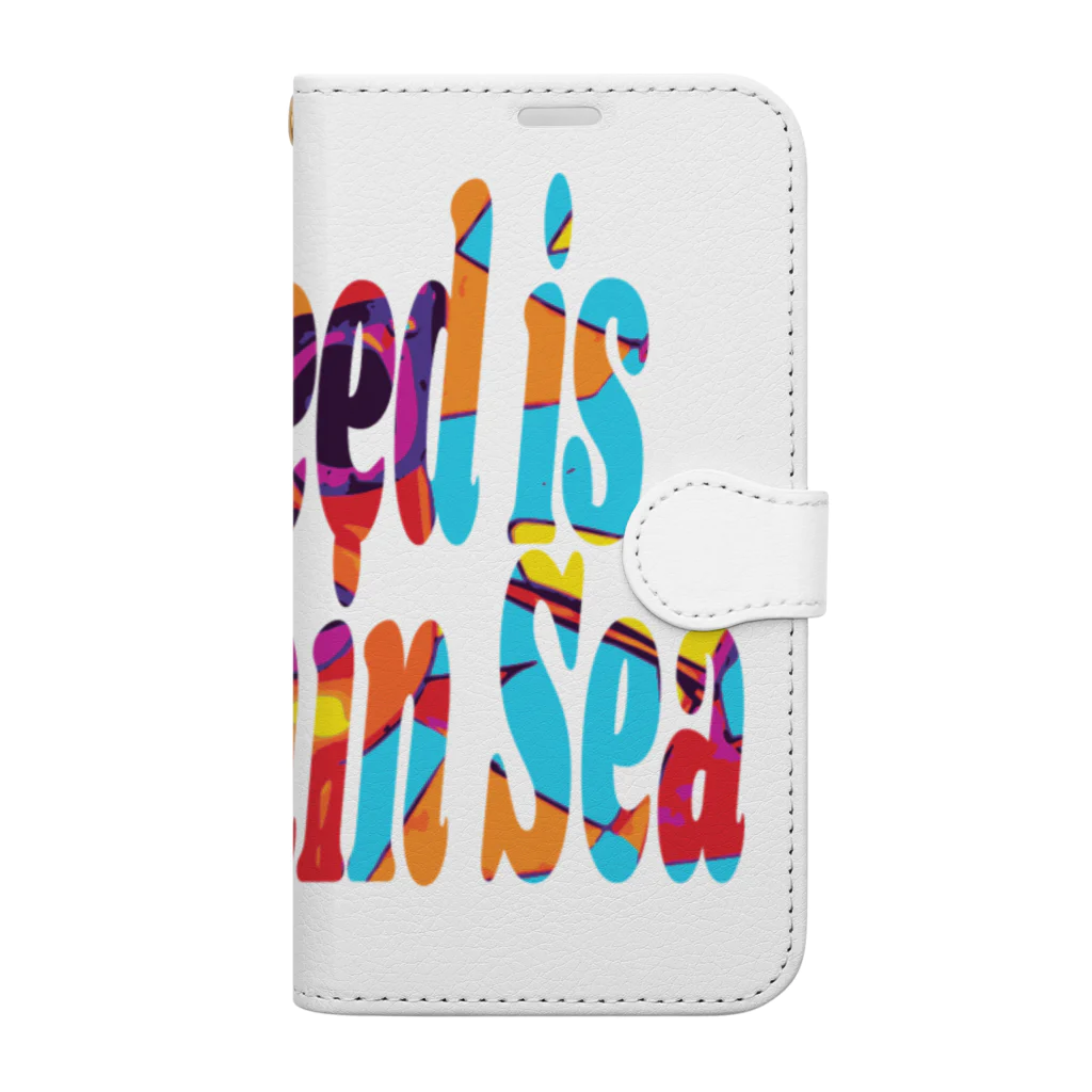 ぷんすこ(♂)のAll I Need is Vitamin Sea Book-Style Smartphone Case