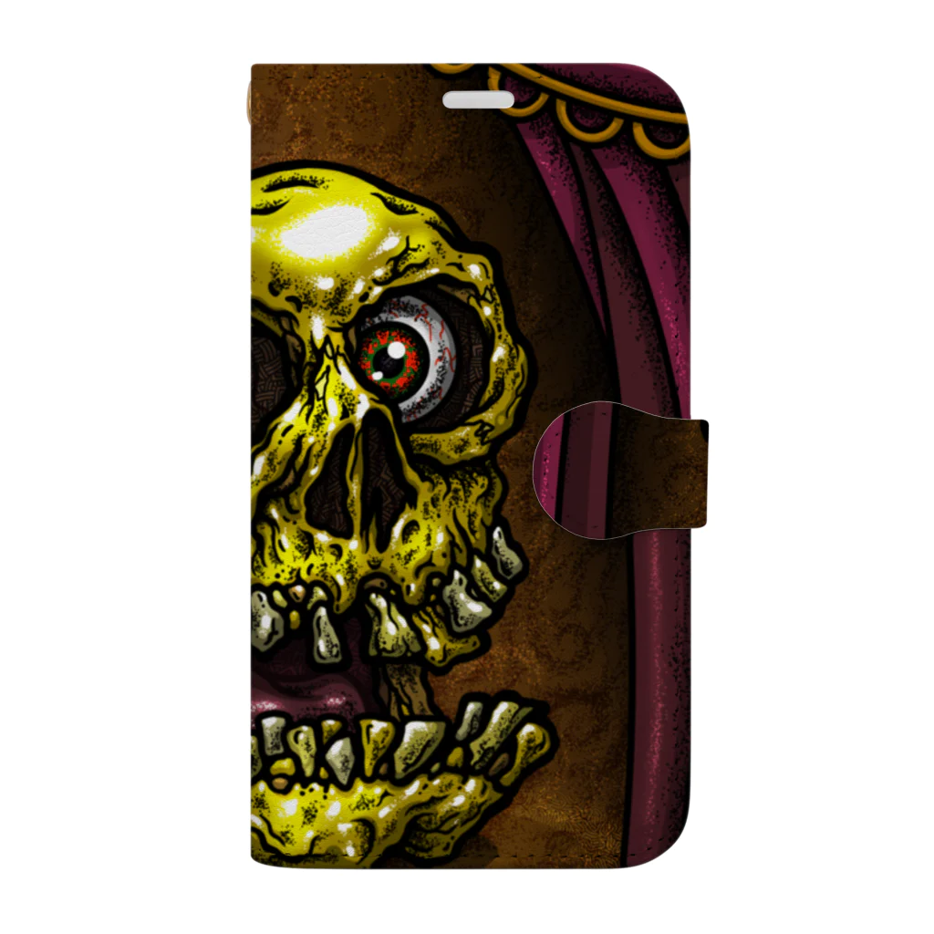 MASA ｜Opensea/NFT Art/SUZURI の見世物小屋[Freak Show] Book-Style Smartphone Case