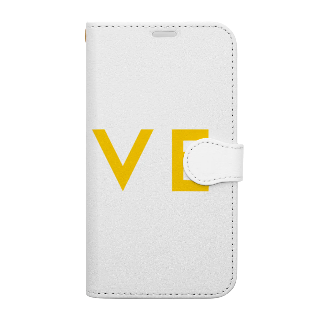 コチ(ボストンテリア)の小物用:ボストンテリア(月LOVE)[v2.8k] Book-Style Smartphone Case