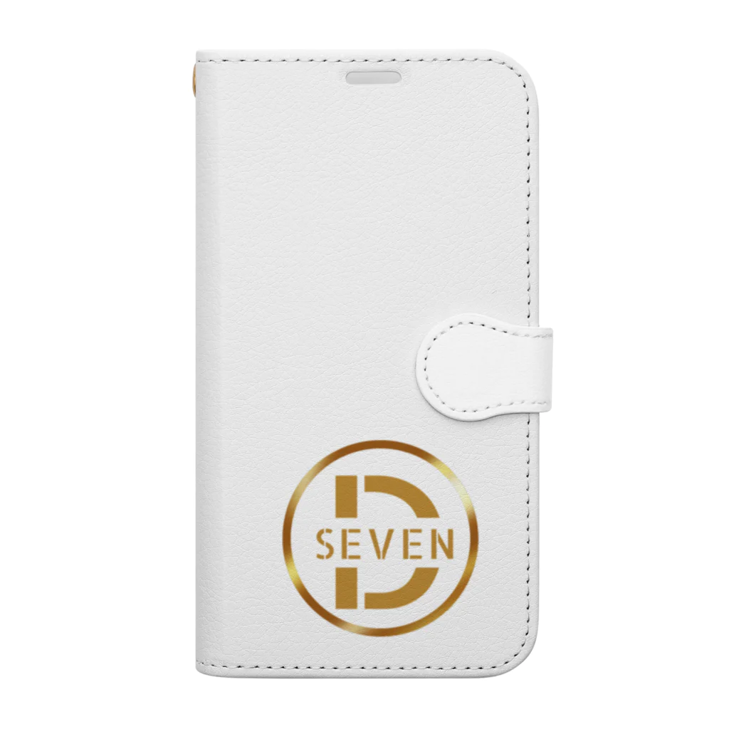 D-SEVENメンバーシップ限定ショップのメンバー限定D7アイコン Book-Style Smartphone Case