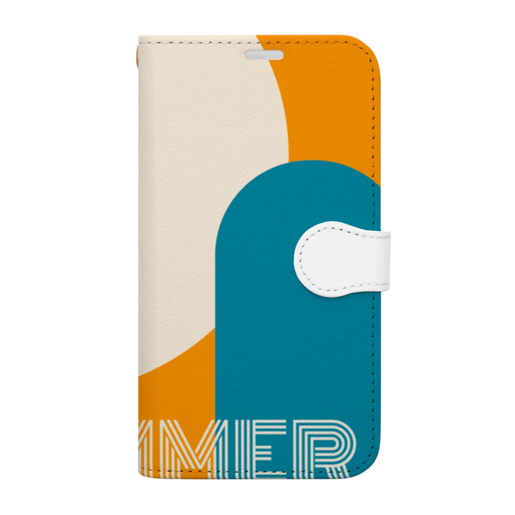 mihyuのSUMMER2023 ver.2 Book-Style Smartphone Case