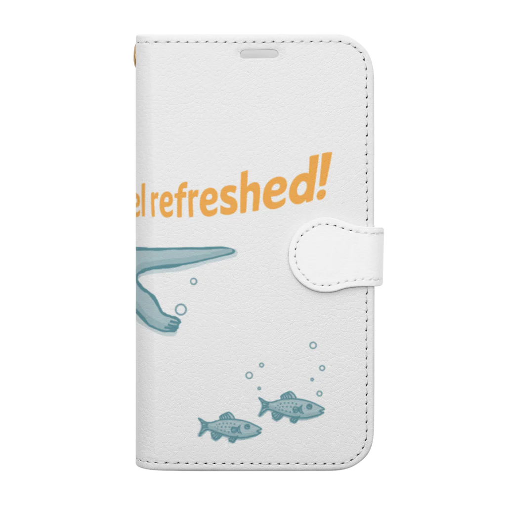 SU-KUの気分爽快！ Book-Style Smartphone Case