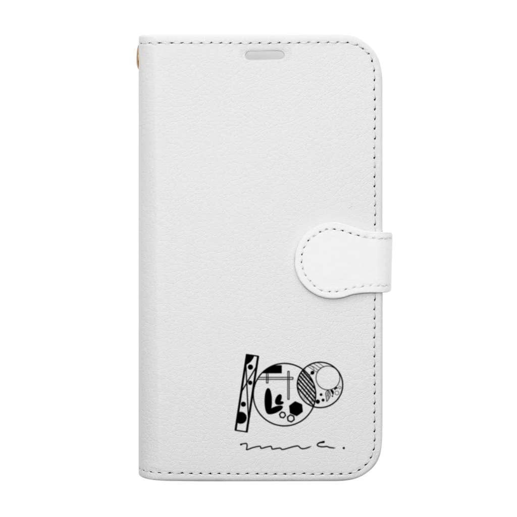 みなのせかいの100とわたし Book-Style Smartphone Case