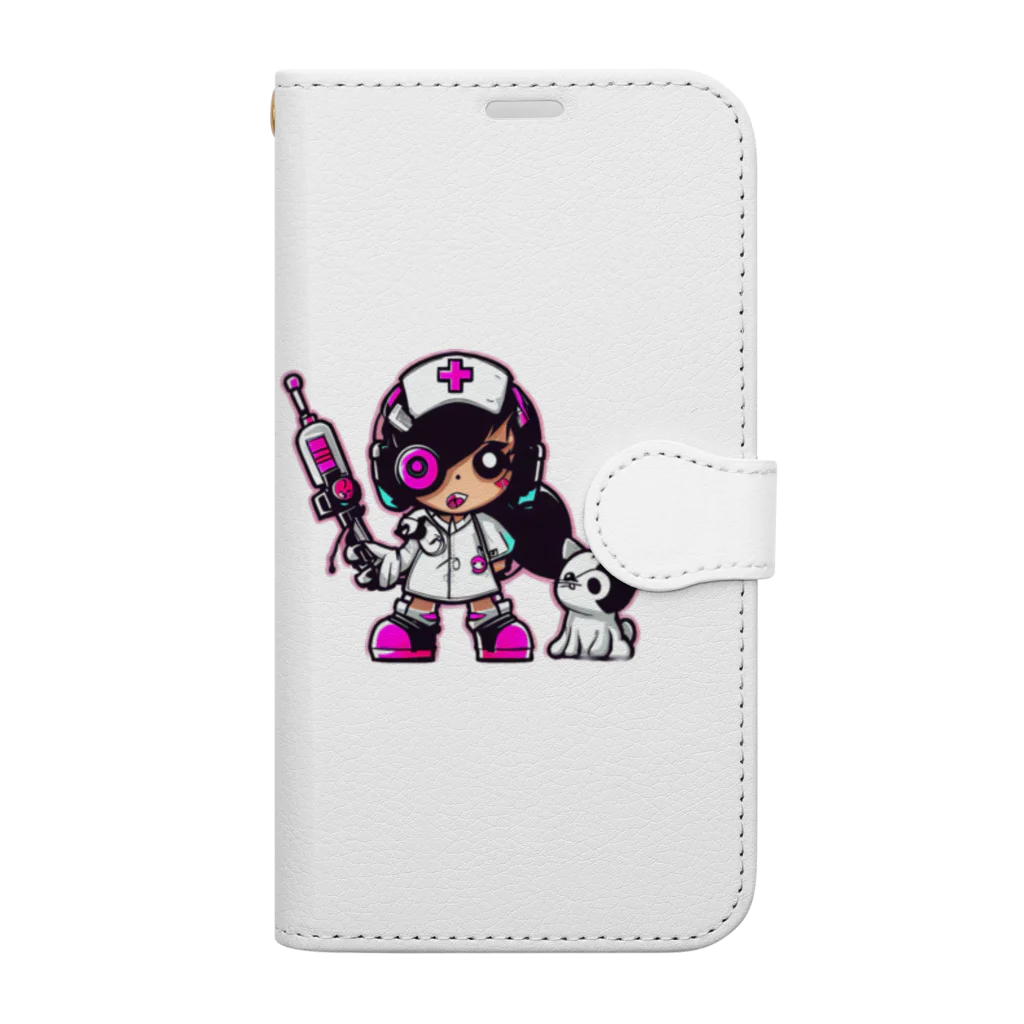 CuteCombatのCuteCombat_nurse(ナース)_ver.003 Book-Style Smartphone Case