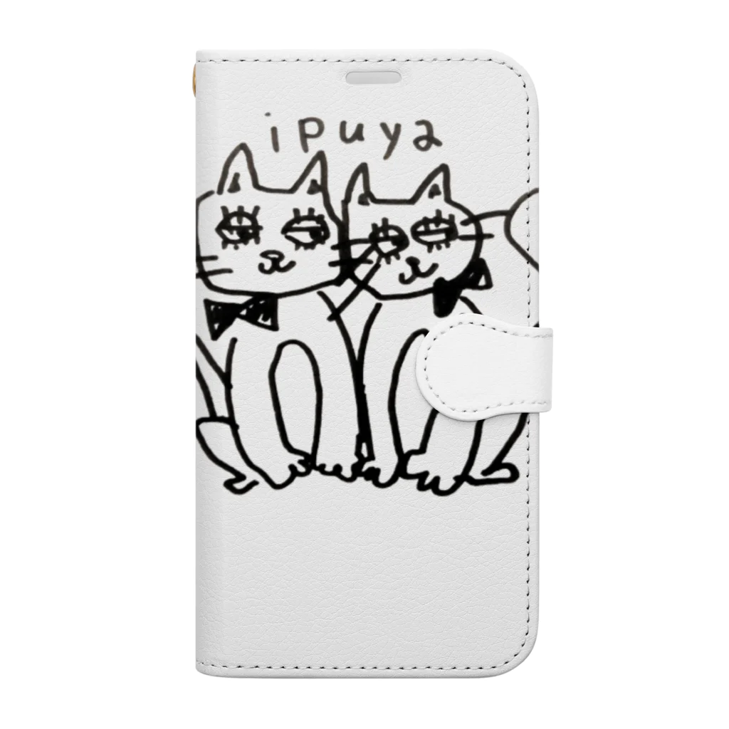 ｉｐｕｙａ(イプヤ)のキュートな ねこちゃん Book-Style Smartphone Case