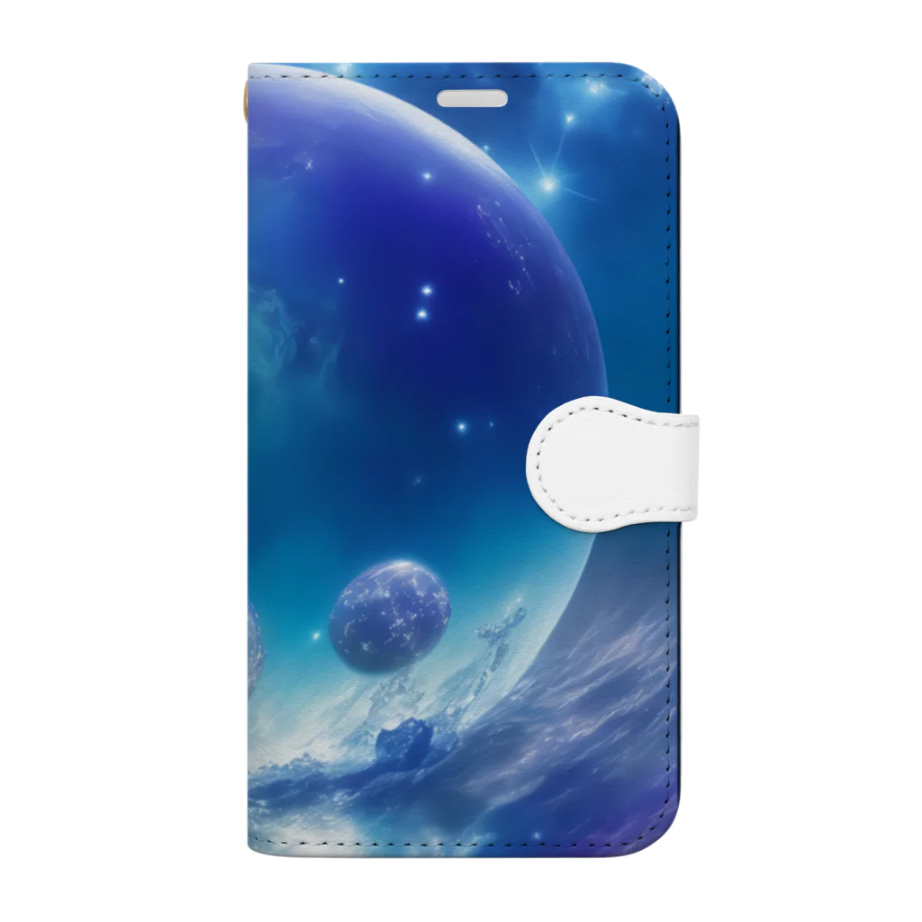 ChromastrAlのTears of the Cosmos Book-Style Smartphone Case