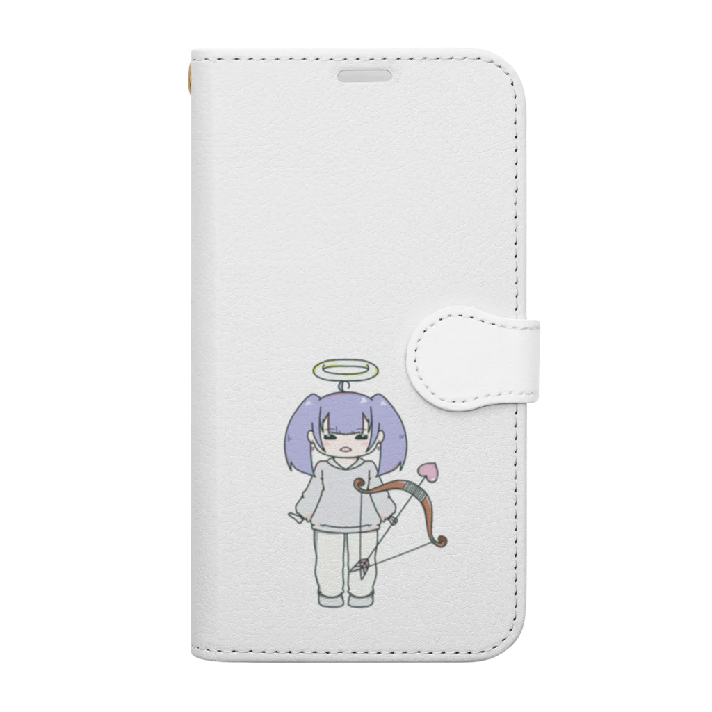 つばめのキューピットちゃん 手帳型スマホケース