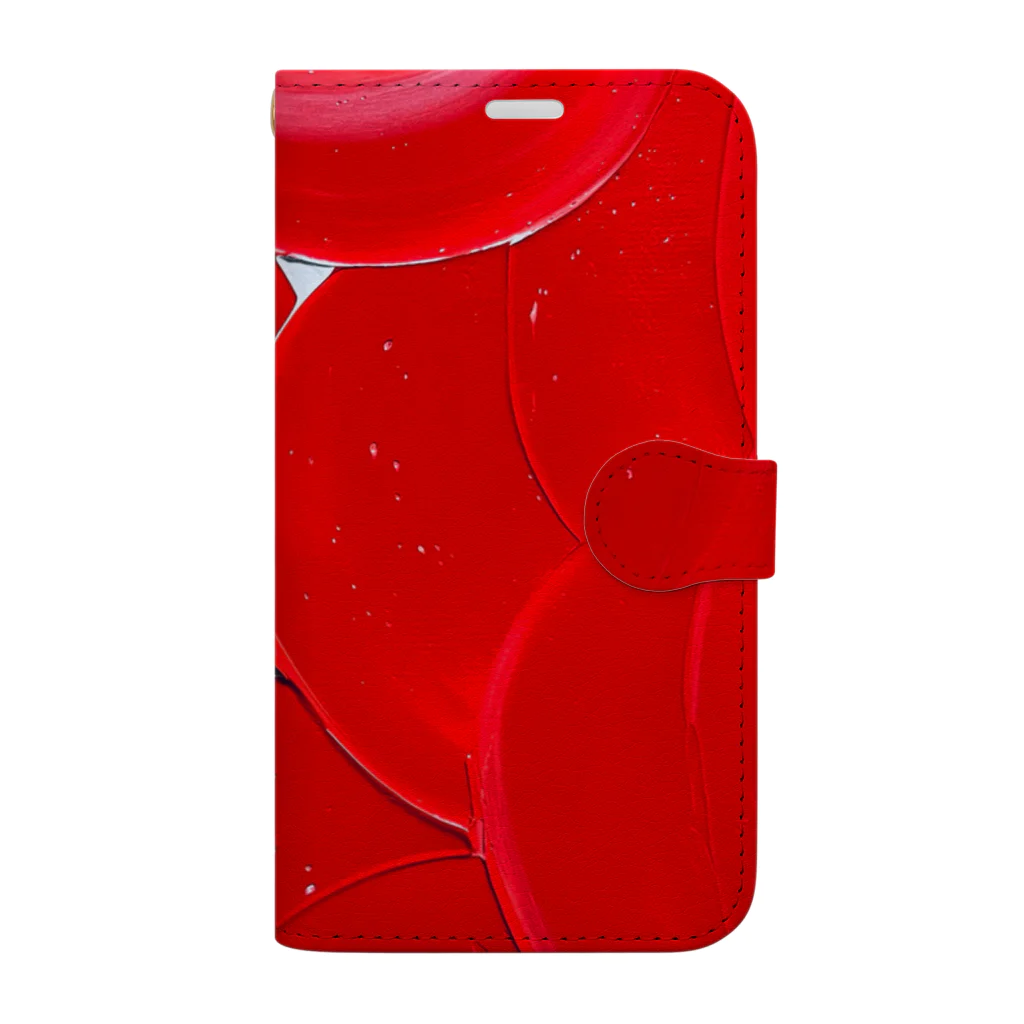 Yoshiki house 岡村芳樹の紅玉 Book-Style Smartphone Case