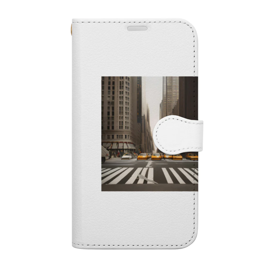 POPstore-japanのNEWYORKLOVE Book-Style Smartphone Case