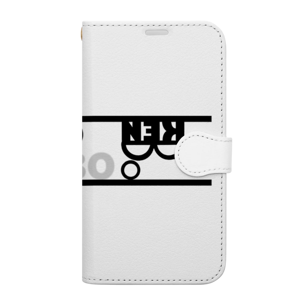 KENBO_OFFICIALのKENBOマークシリーズ第一弾（KENBO_OFFICAL） Book-Style Smartphone Case