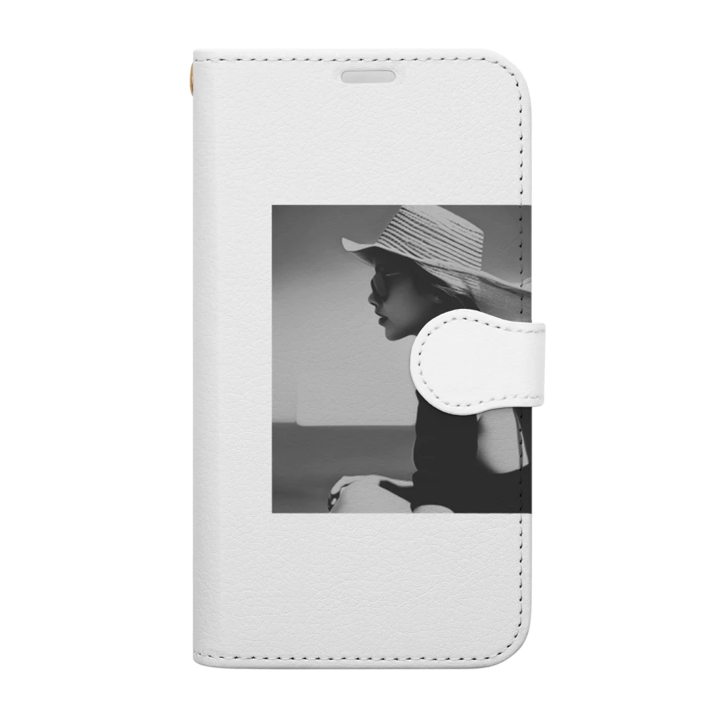 ゆるっと個性のSummerGirl Book-Style Smartphone Case