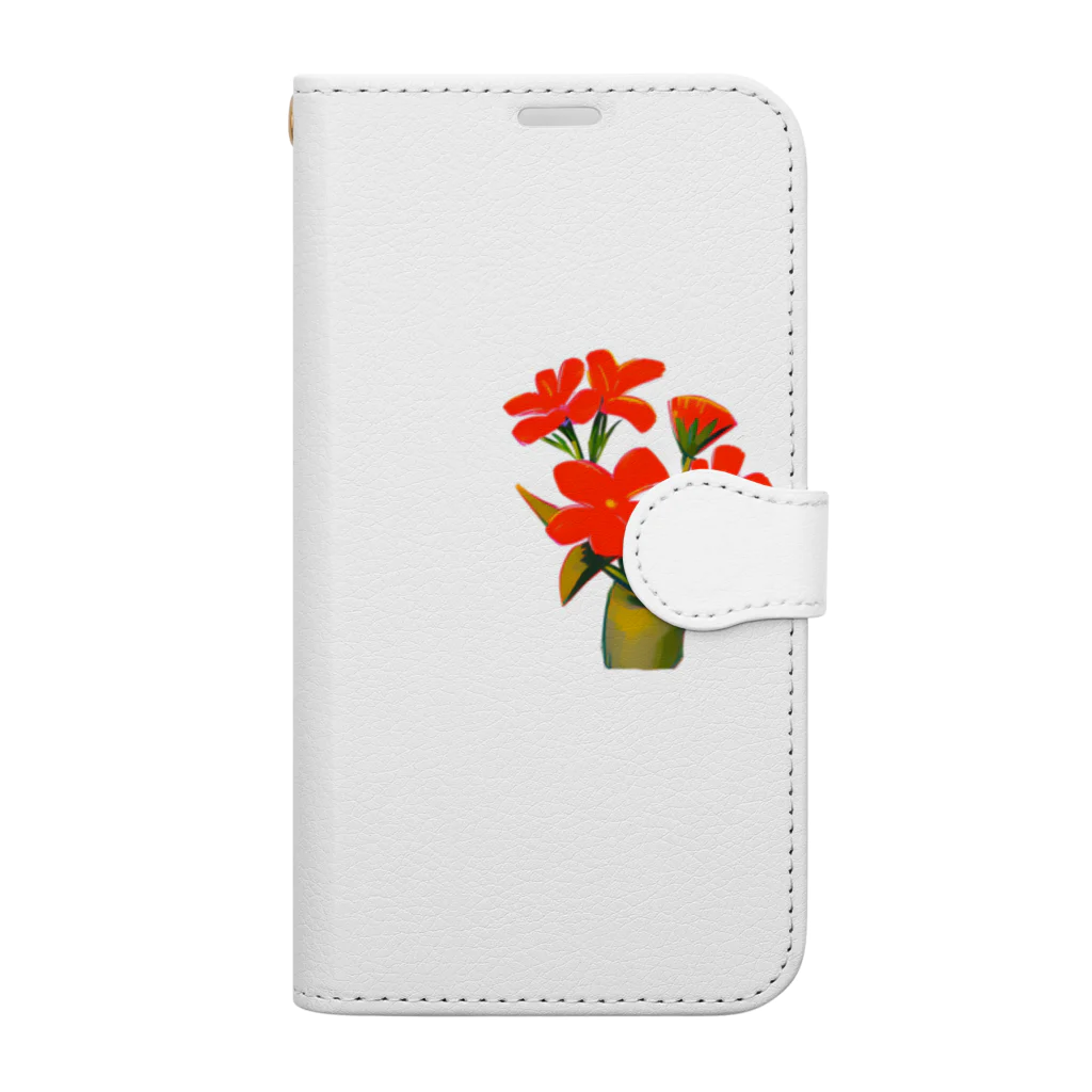 u.l.c.39のflower Book-Style Smartphone Case