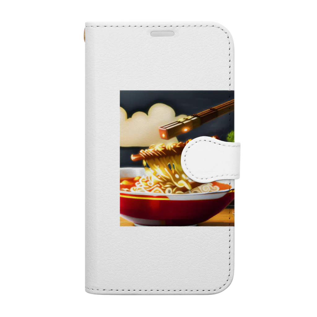 kappaのラーメン Book-Style Smartphone Case