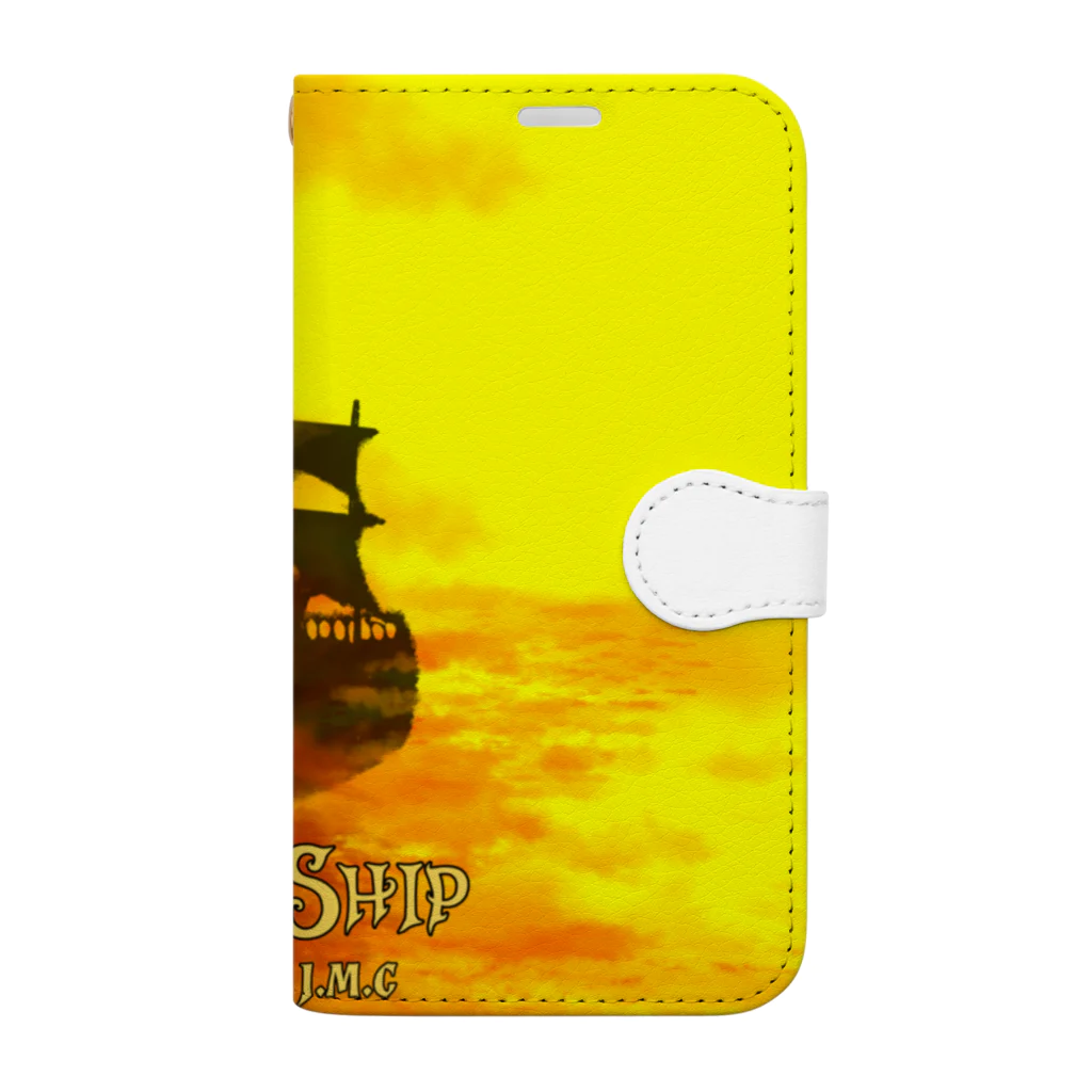 🌕朧月夜と紅茶時間☕️🫖のTREASURE SHIP” Book-Style Smartphone Case