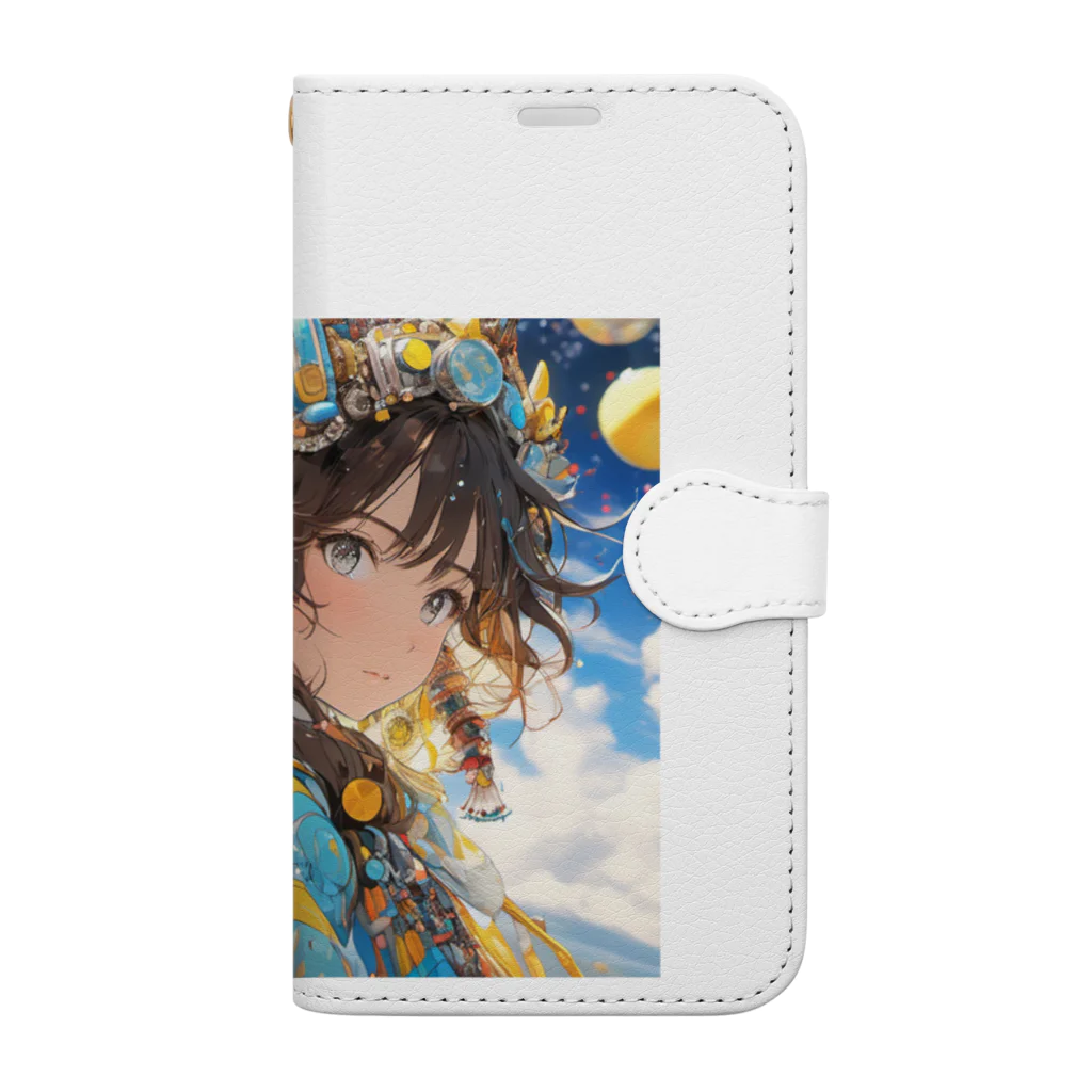 かわいい娘ショップのガジェット少女 Book-Style Smartphone Case