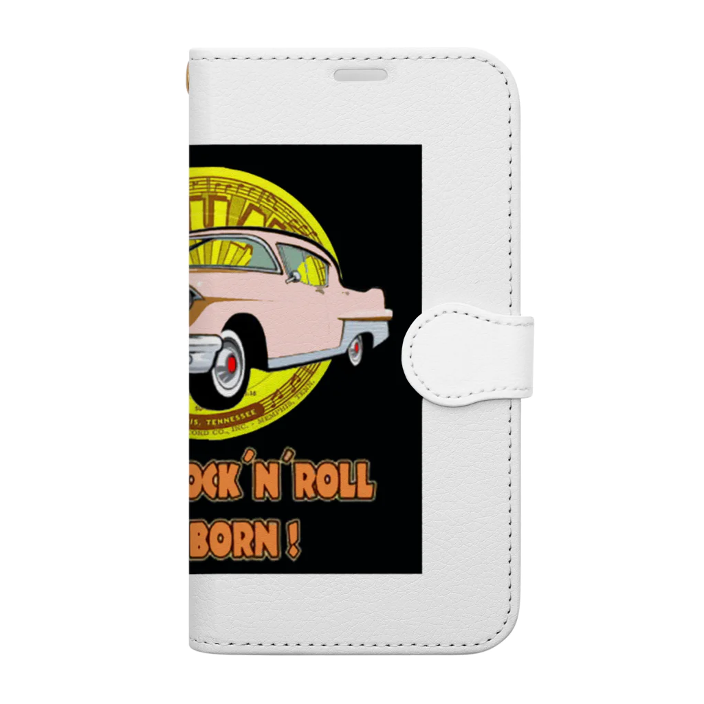 islandmoon13の50’ｓ Ｒｏｃｋ＆Ｒｏｌｌ Book-Style Smartphone Case