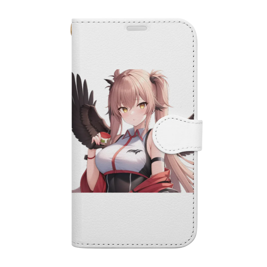 D.M@WORLDの鳥界のアイドル❤️鷹のTAKA様 Book-Style Smartphone Case