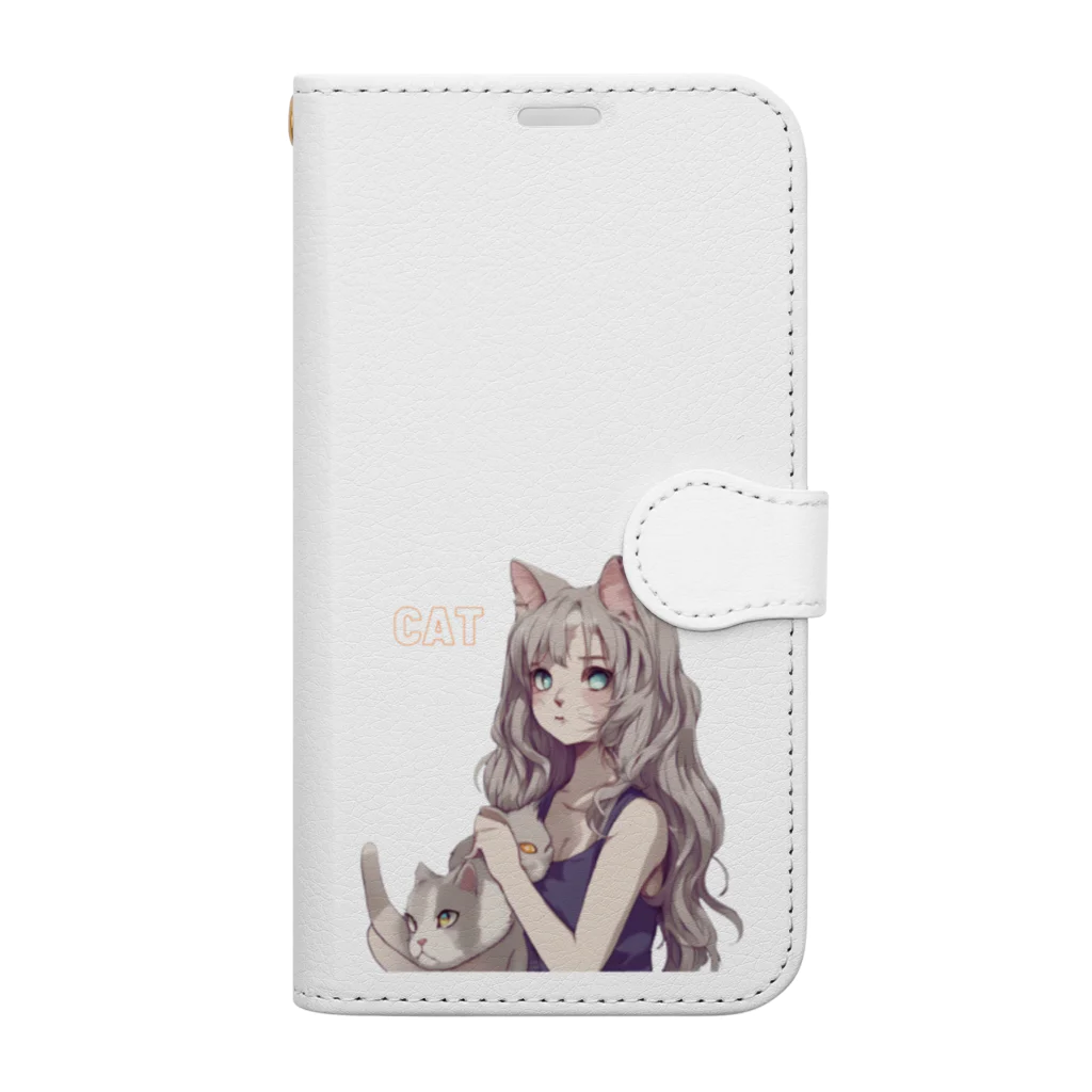 wdd4691のイヤちゃん Book-Style Smartphone Case