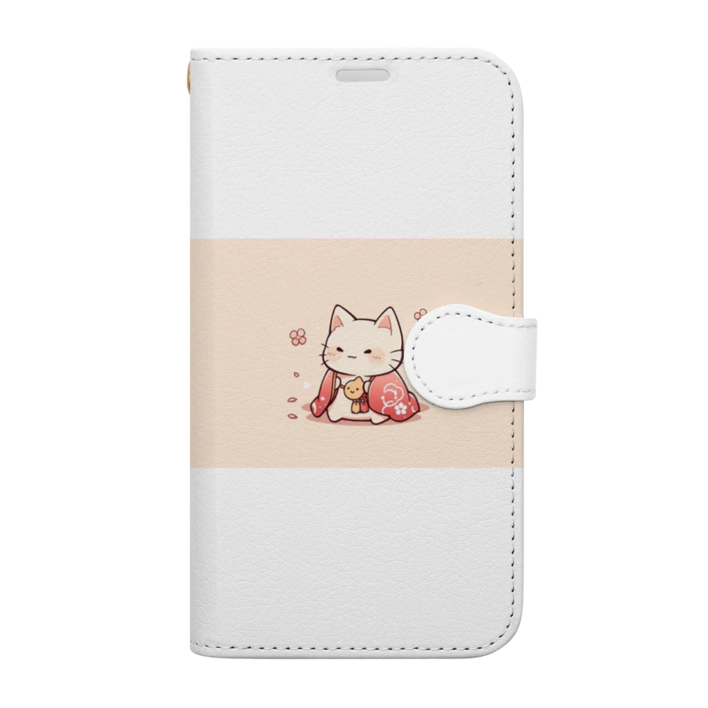 yukimaru3776の小春ちゃん Book-Style Smartphone Case