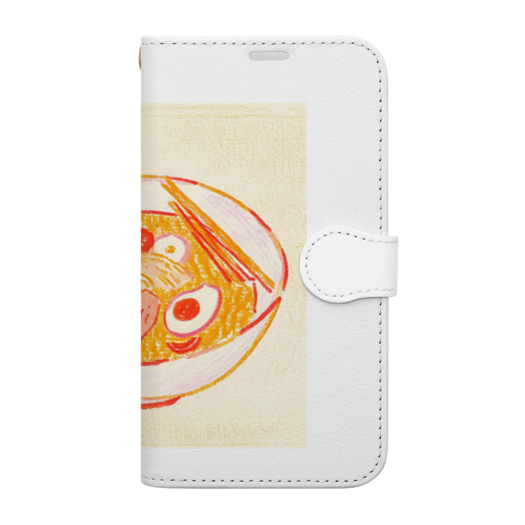 N氏のデザイン倉庫(Mr. N's Design Warehouse)の昭和のラーメン Book-Style Smartphone Case