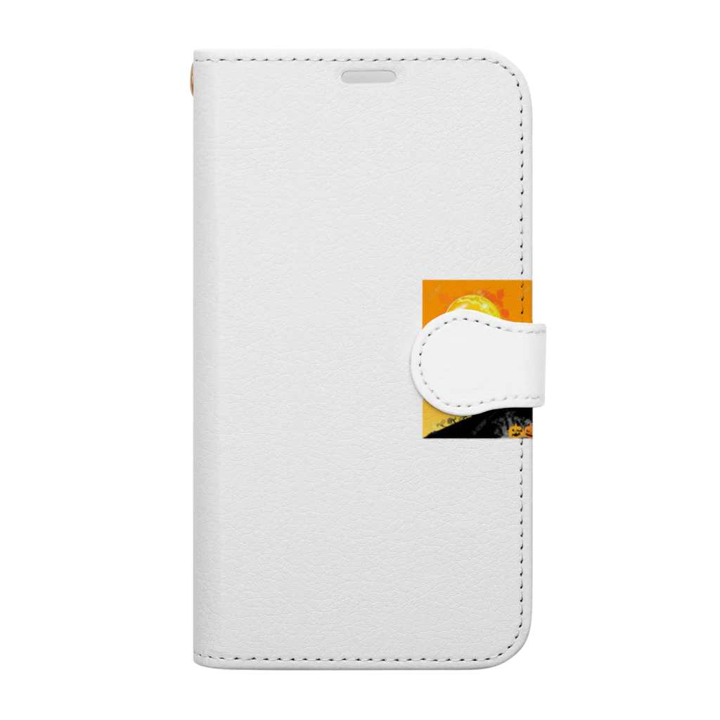 No planのハッピーハロウィン Book-Style Smartphone Case