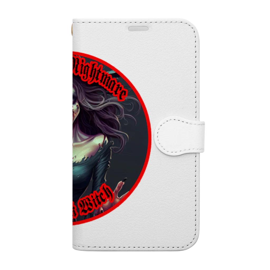 islandmoon13の恐い魔女　 Book-Style Smartphone Case