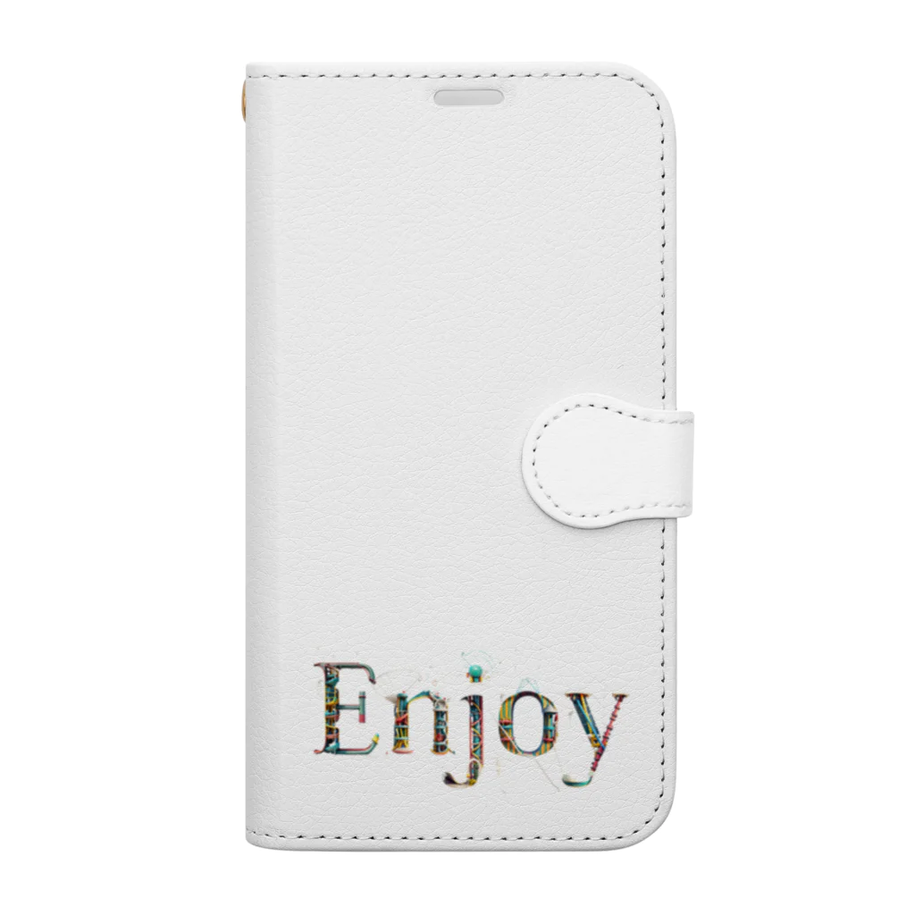 Dondon_designのEnjoy！ Book-Style Smartphone Case