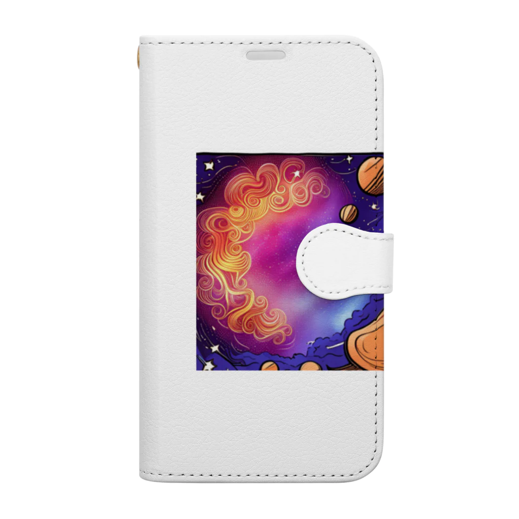 HIRO-oneの宇宙 Book-Style Smartphone Case