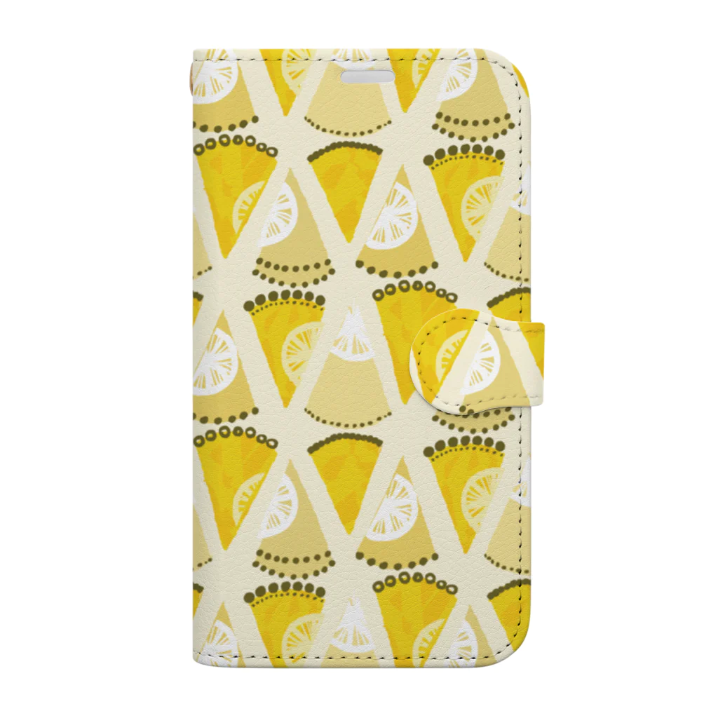 PIRIRITOのLemon tart Book-Style Smartphone Case