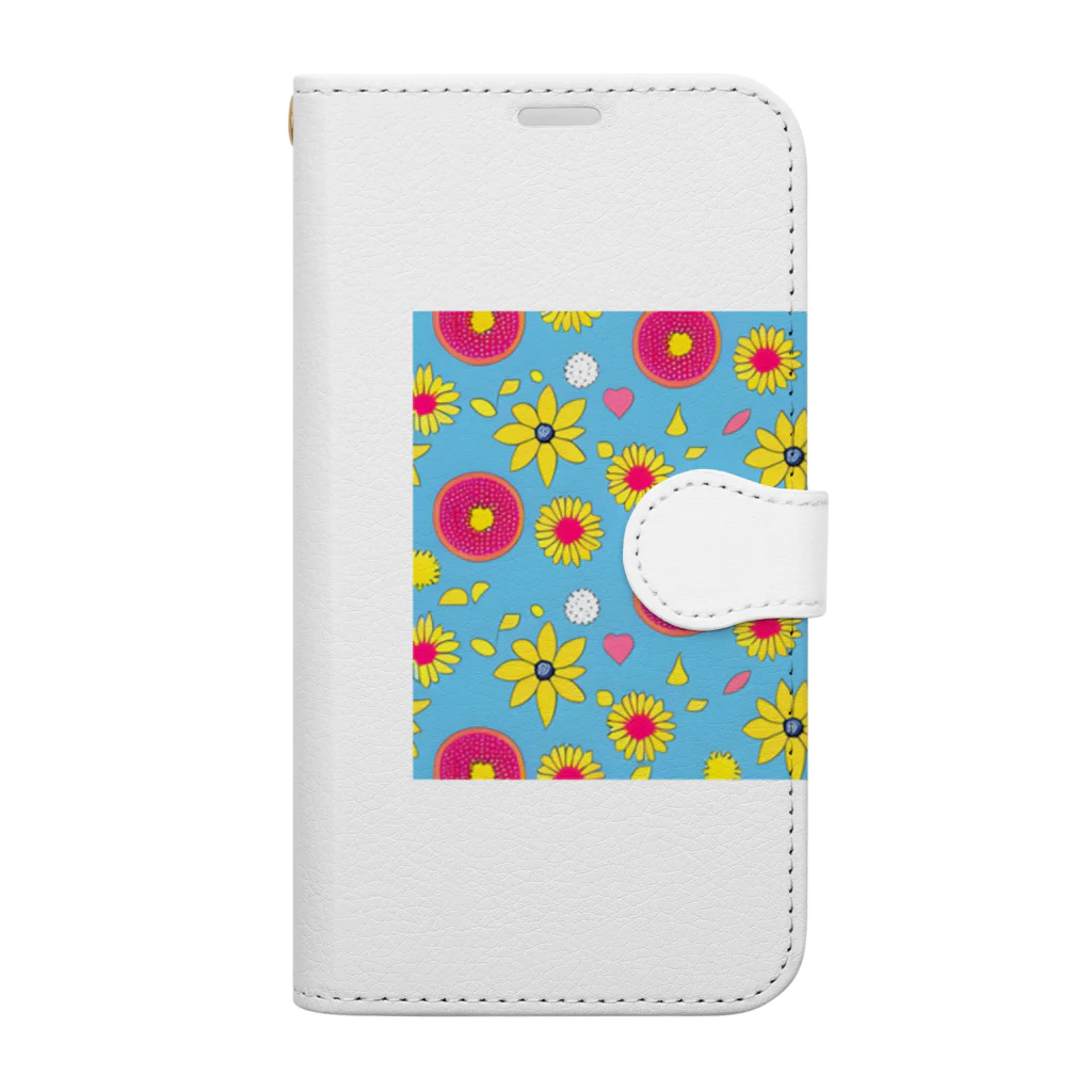 MAYのflower Book-Style Smartphone Case