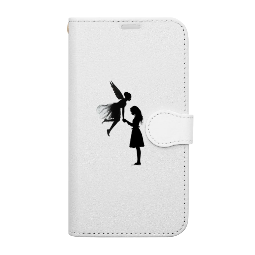 じょいちぃのtear angel Book-Style Smartphone Case