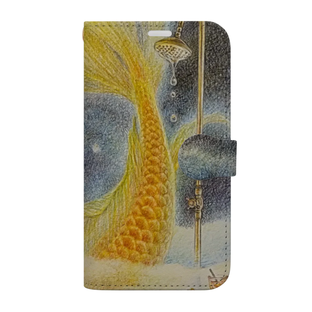 ミケとキジシロの雲海ホテルの人魚姫 Book-Style Smartphone Case