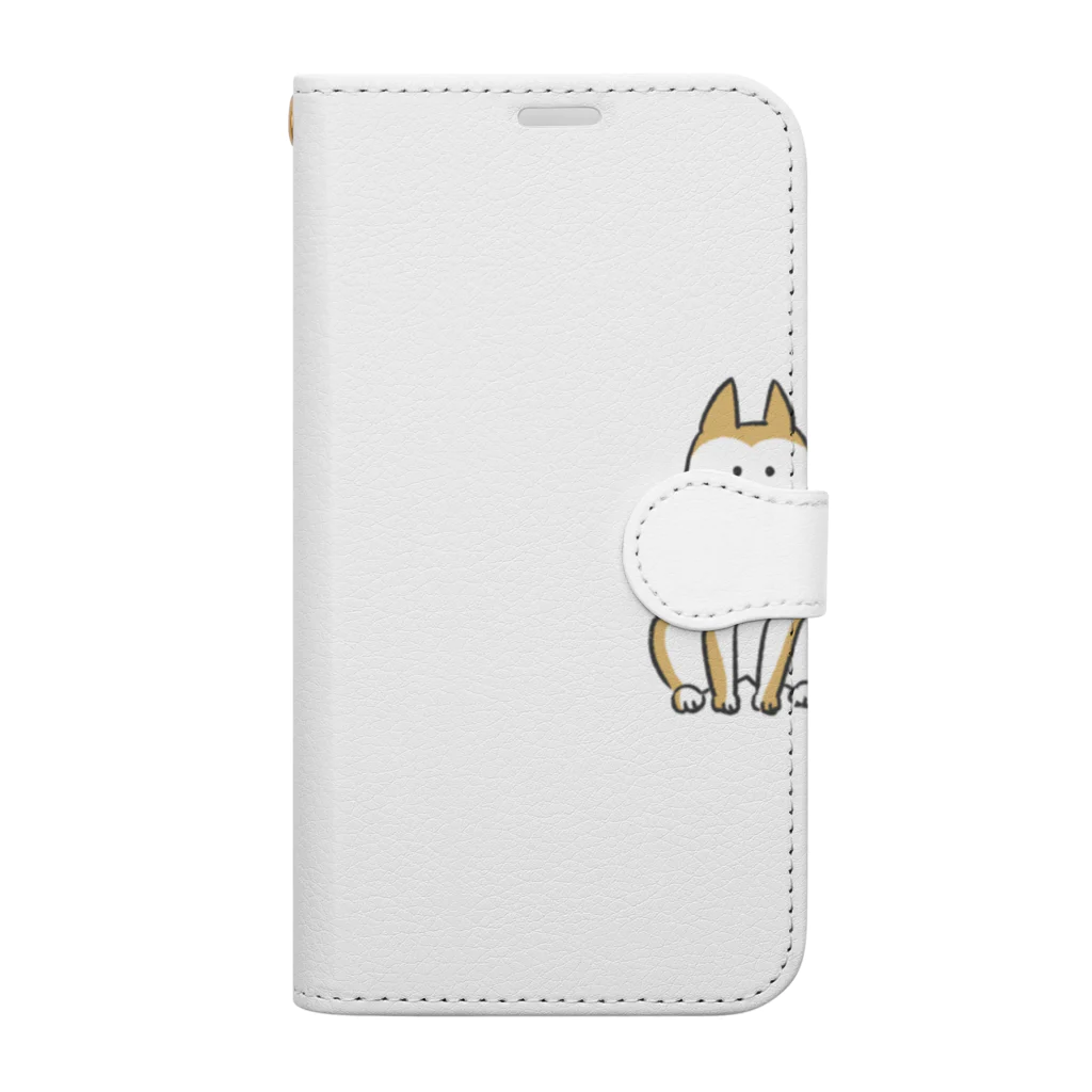 E_Porterのゆる忠犬 Book-Style Smartphone Case