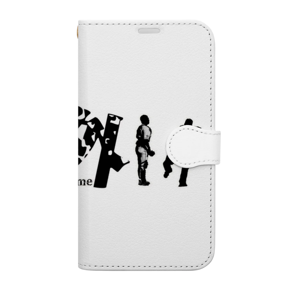 Bad Daddy at SUZURI の戦力外〜リストラ Book-Style Smartphone Case