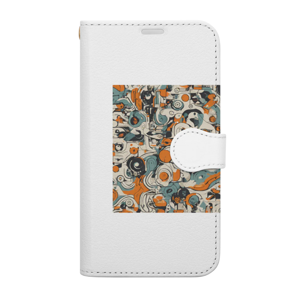 tenten-のミステリー Book-Style Smartphone Case