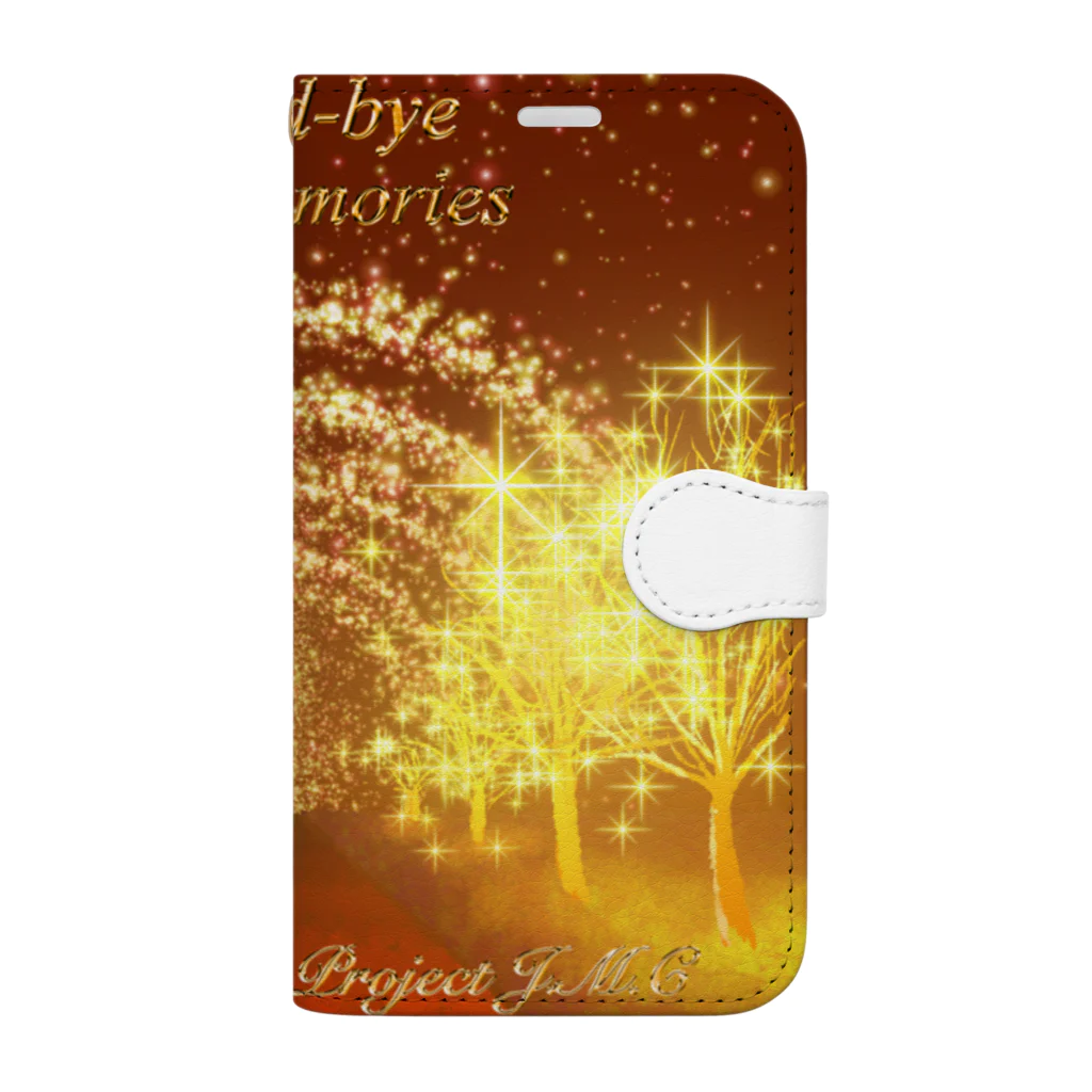 🌕朧月夜と紅茶時間☕️🫖のGood-bye My Memories” Book-Style Smartphone Case