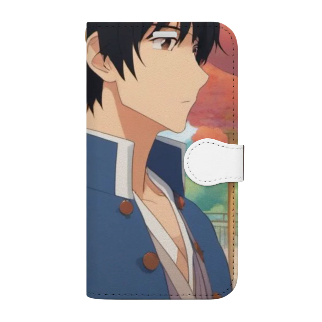 osaruna7741の共に歩む Book-Style Smartphone Case