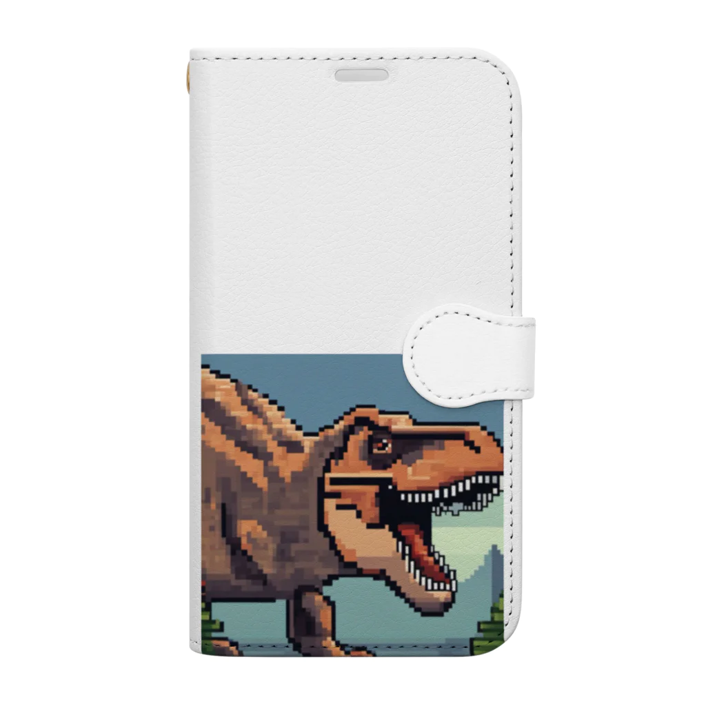 iikyanの恐竜① Book-Style Smartphone Case