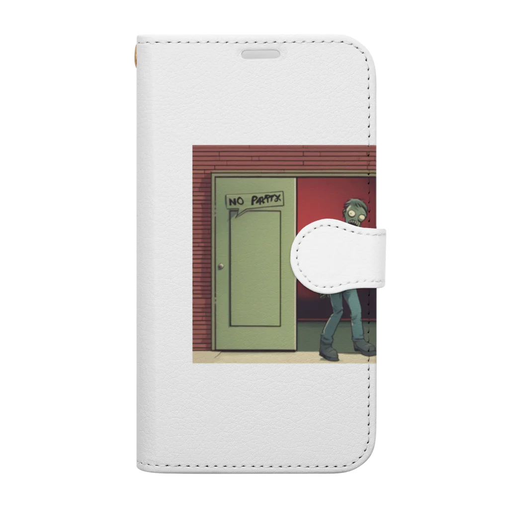 RyosukeYamamotoの侵略ゾンビ君 Book-Style Smartphone Case