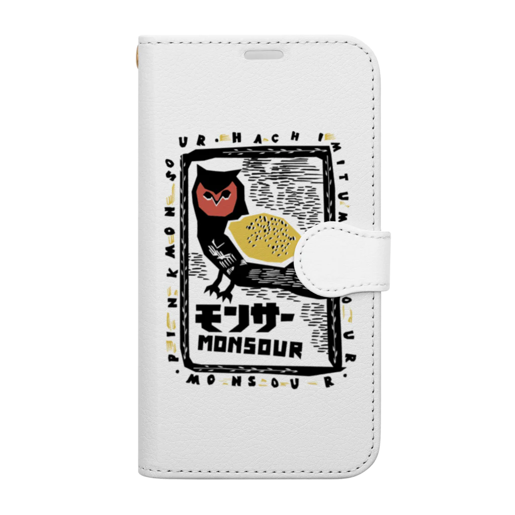 monsourのモンサー Book-Style Smartphone Case