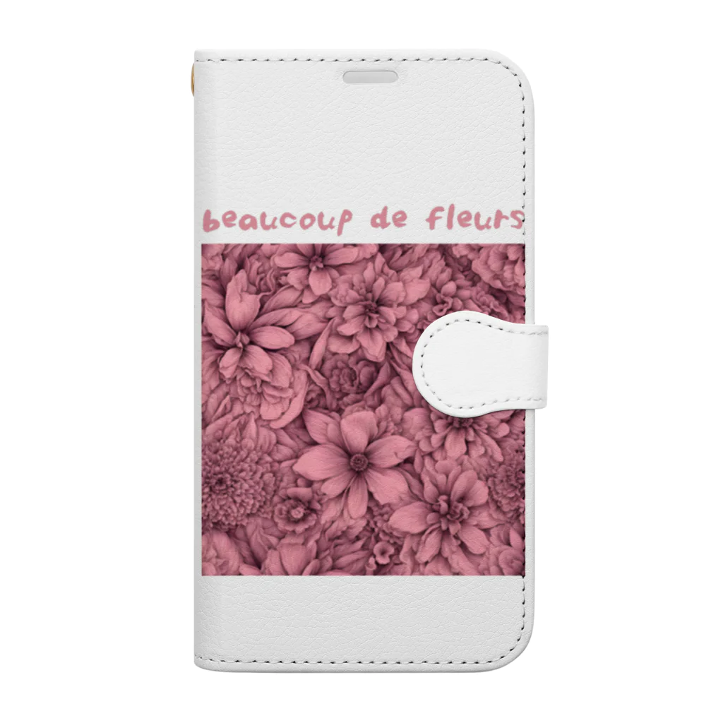 kazu_gのサクラ色の花園 Book-Style Smartphone Case