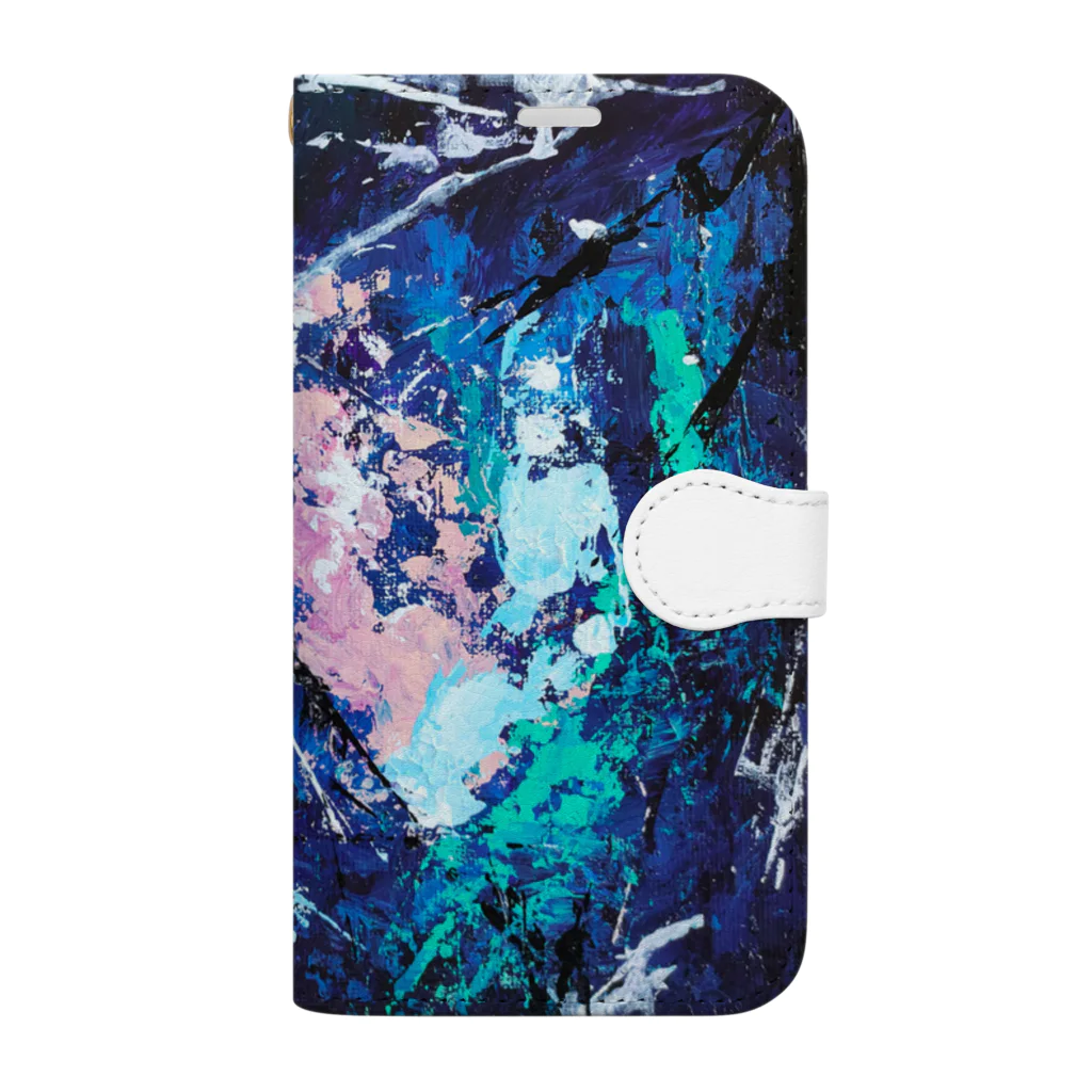 snowfikaのsayo art_05 Book-Style Smartphone Case